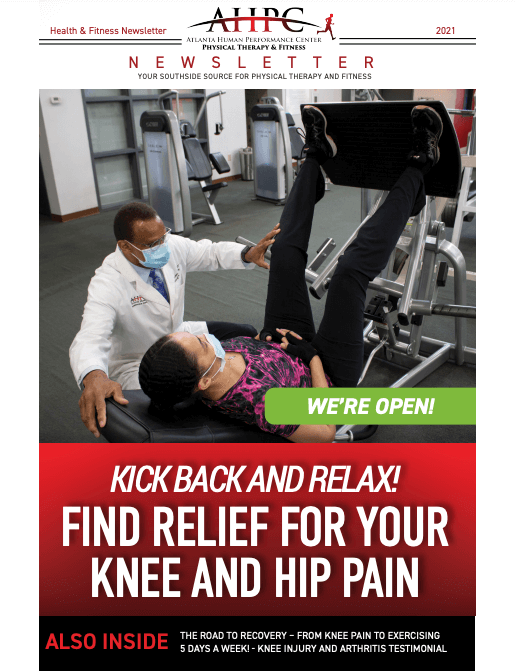 Kick Back and Relax! Find Relief For Your Knee and Hip Pain